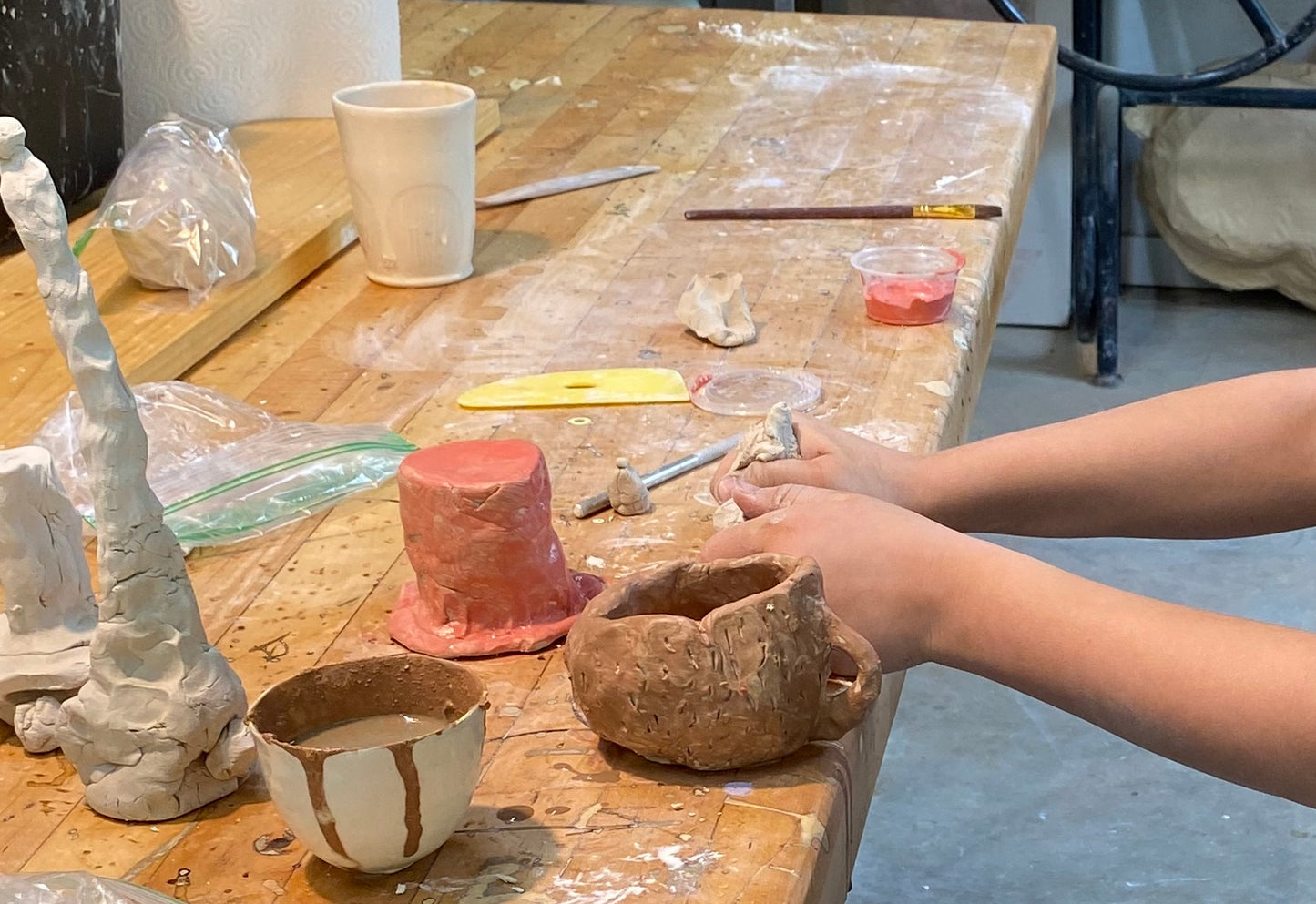 Grade 6-8 Clay Camp 1pm-3pm
