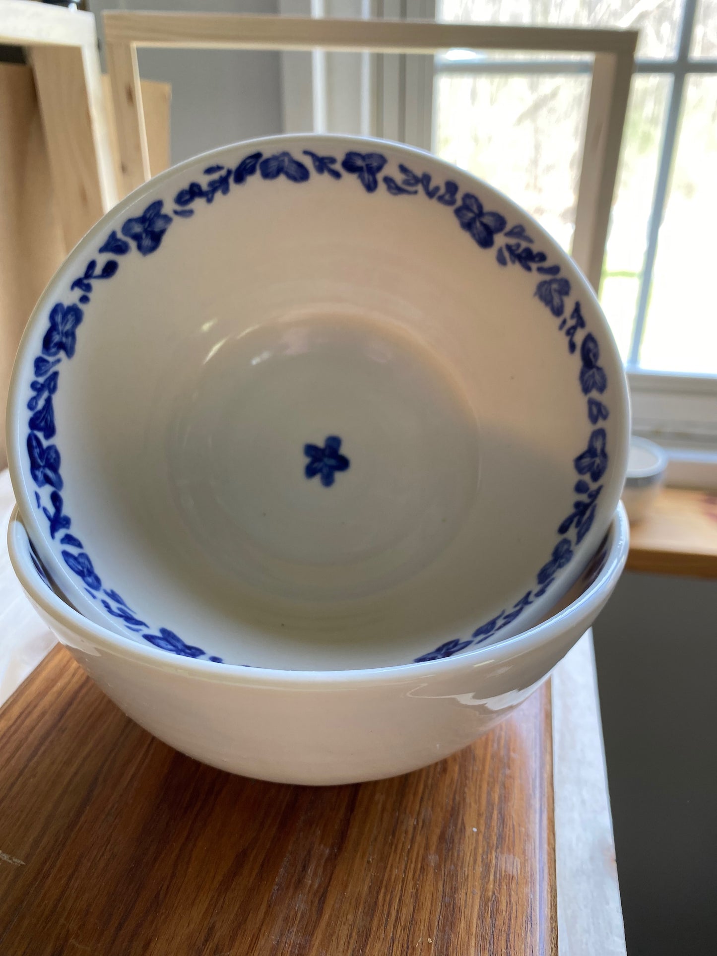 Cobalt Floral Bowl