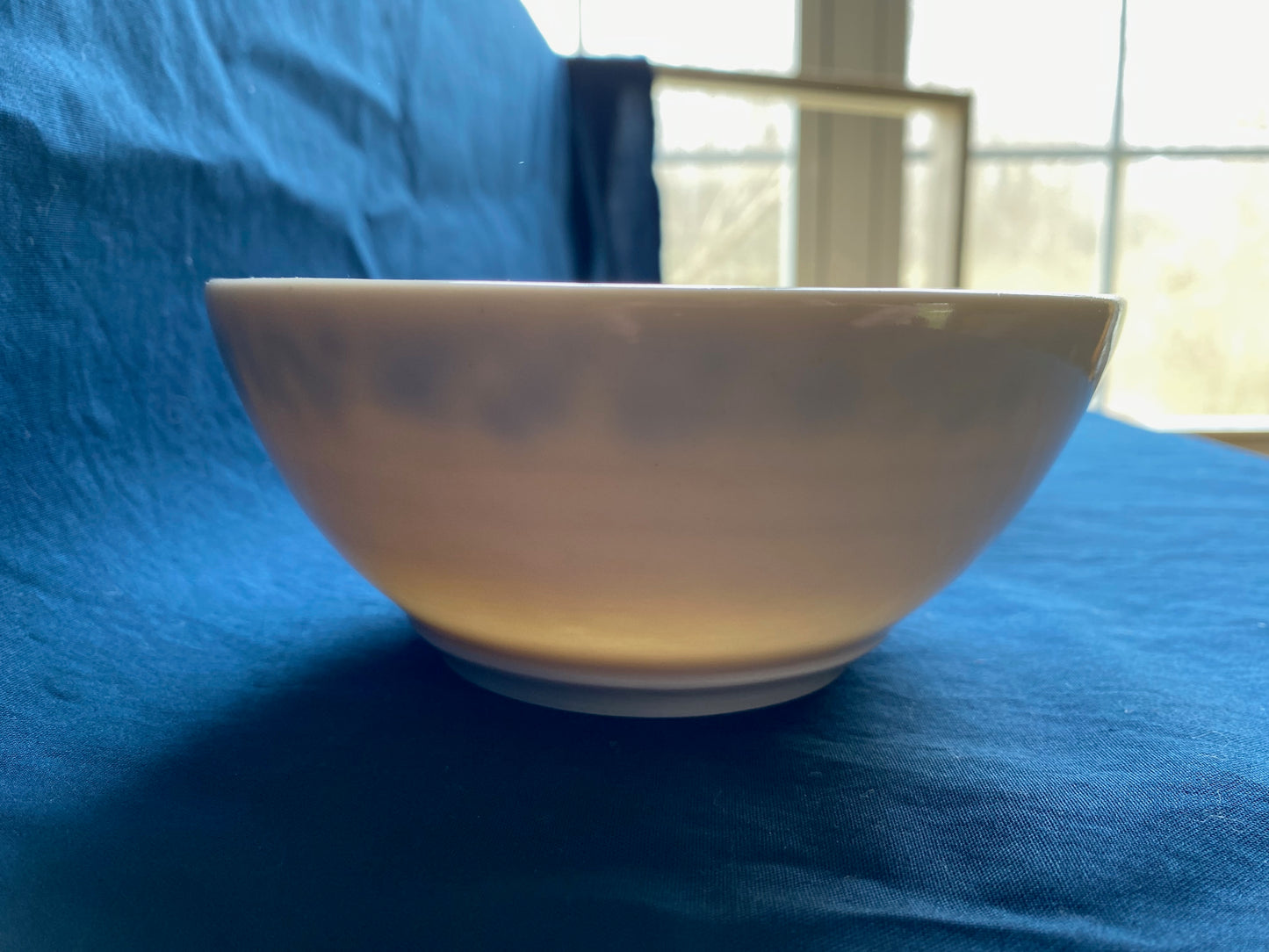 Cobalt Drippy Bowl