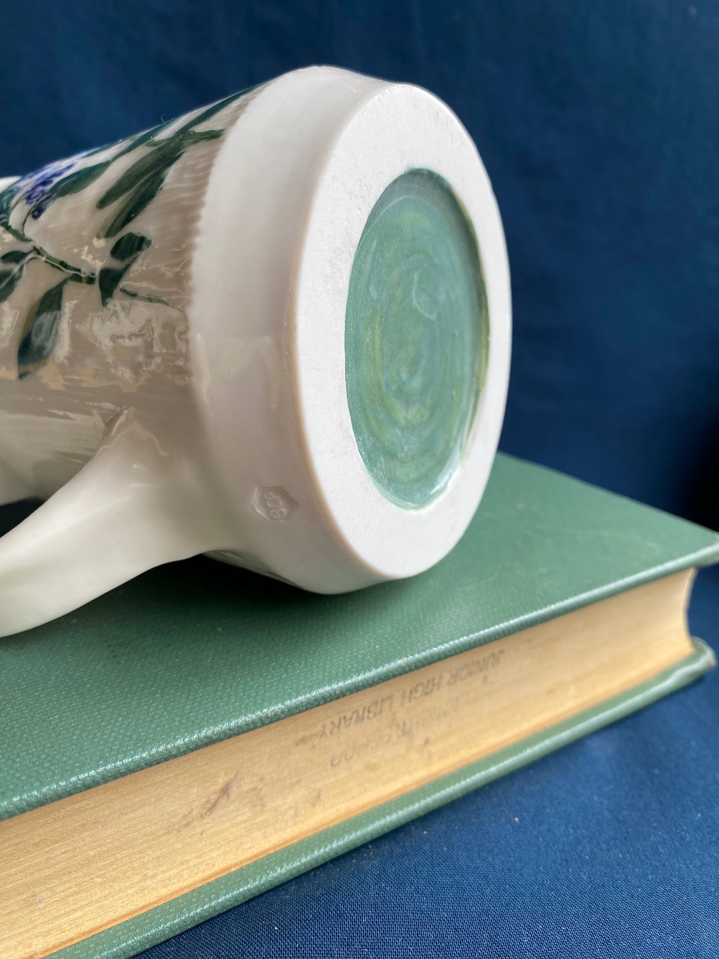 Bluebell Carved Mug
