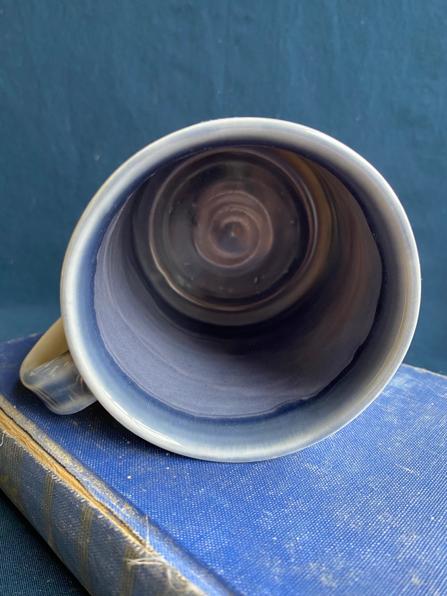 Drippy Cobalt Mug