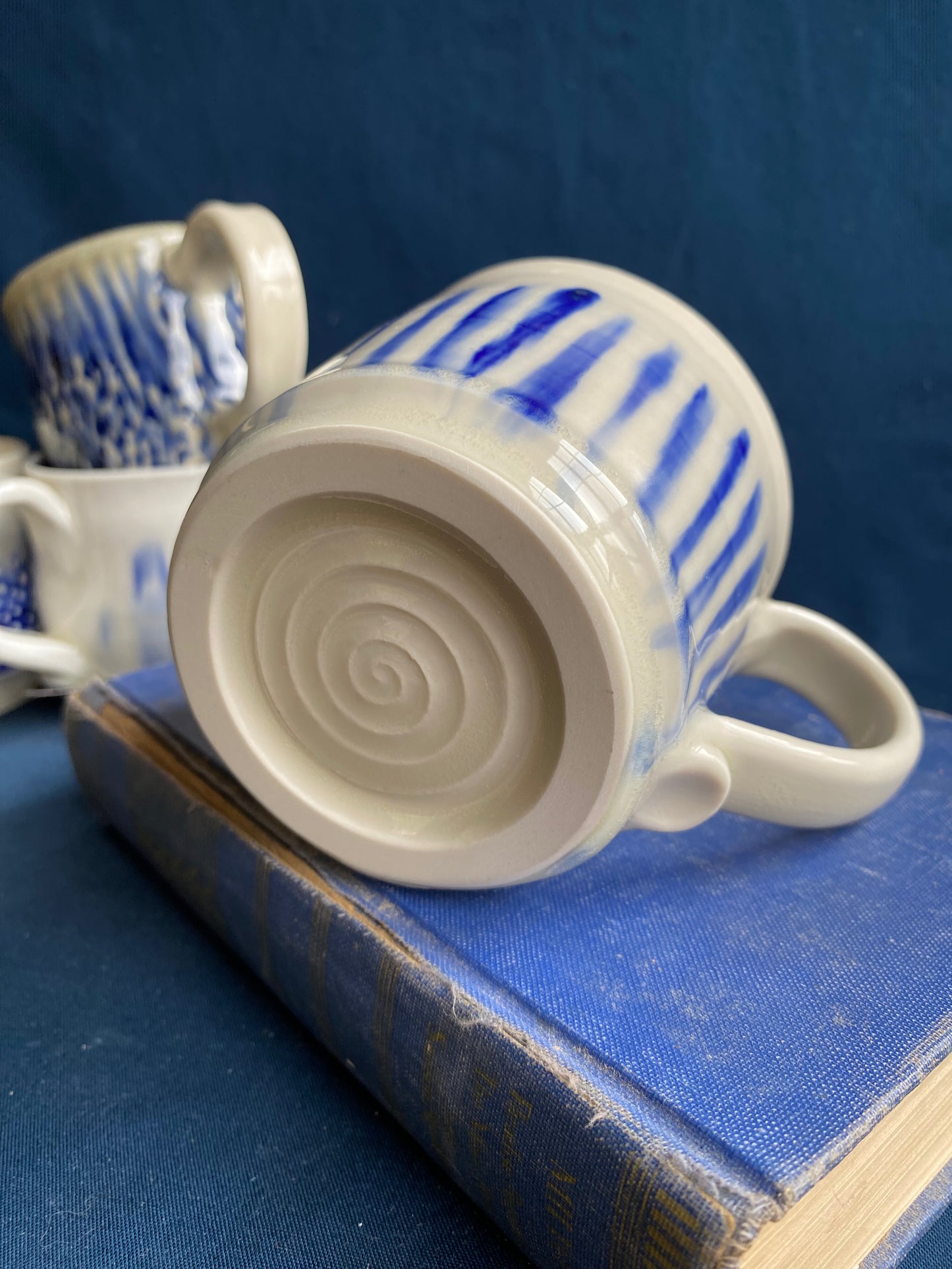 Drippy Cobalt Mug