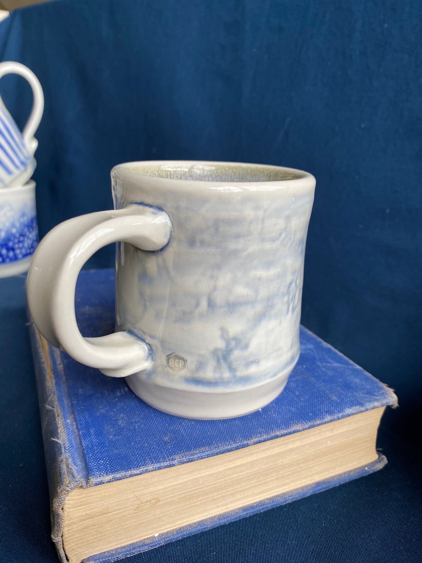 Drippy Cobalt Mug