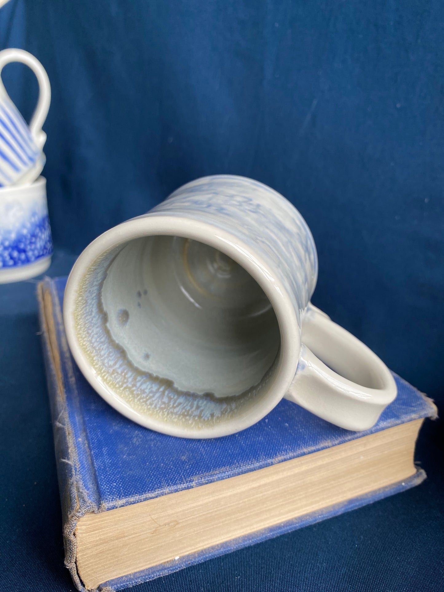 Drippy Cobalt Mug