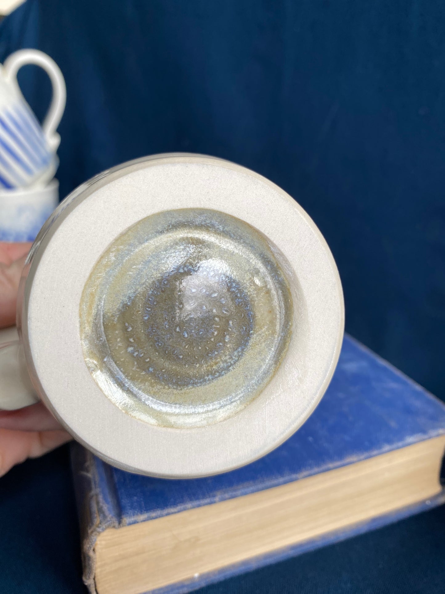 Drippy Cobalt Mug