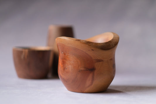 Cherry Asymmetrical Lip Bowl