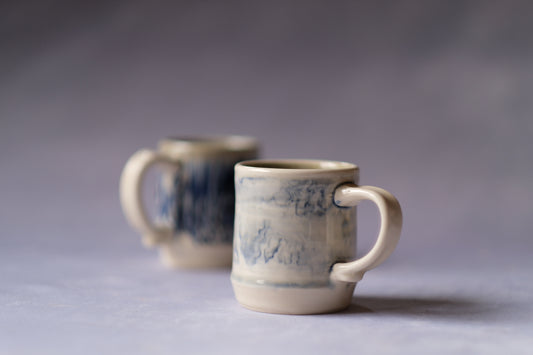 Drippy Cobalt Mug