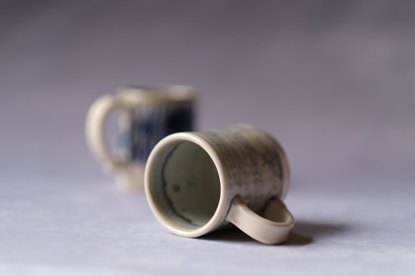 Drippy Cobalt Mug