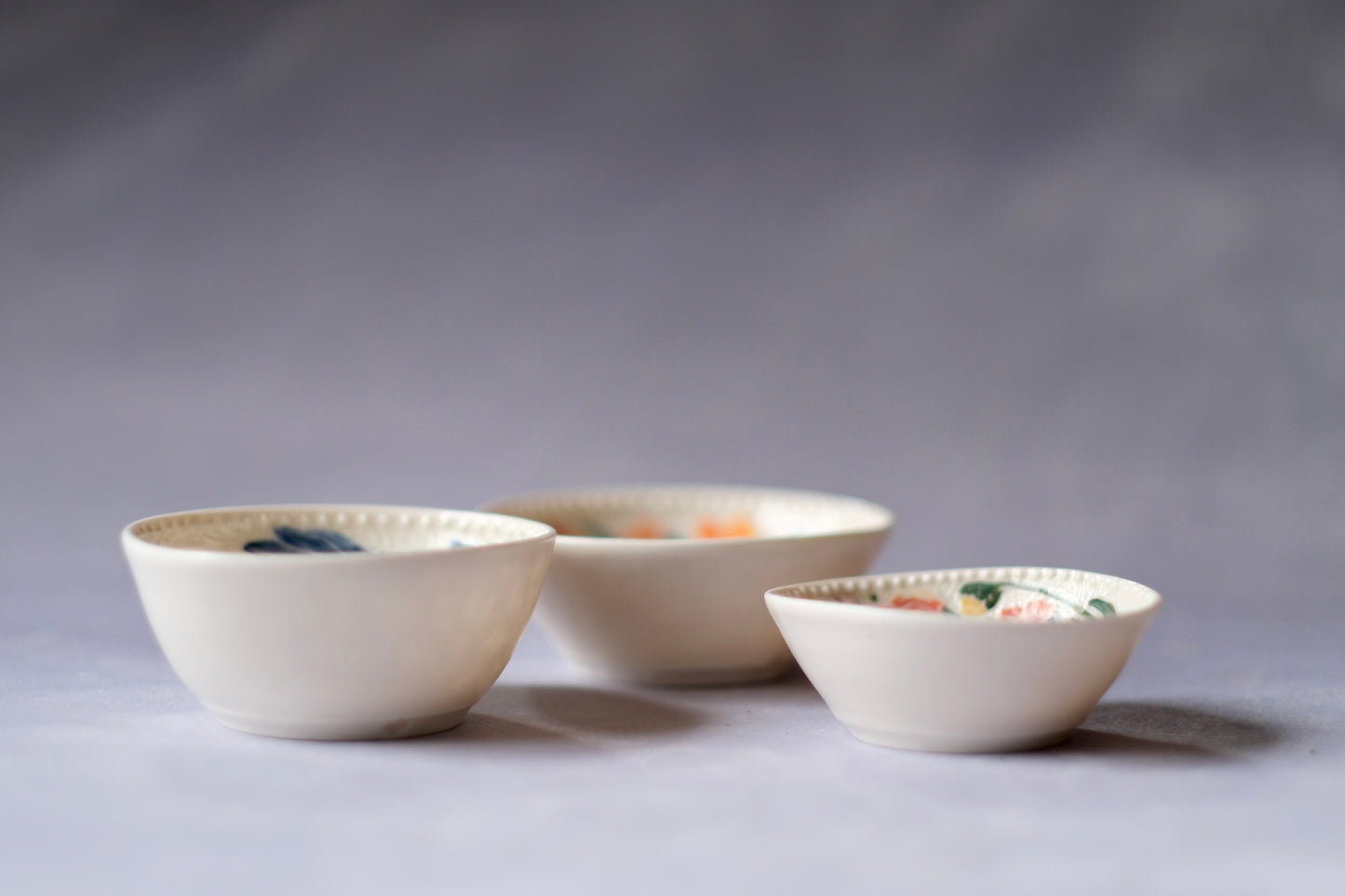 Mini Carved Zinnia Bowl