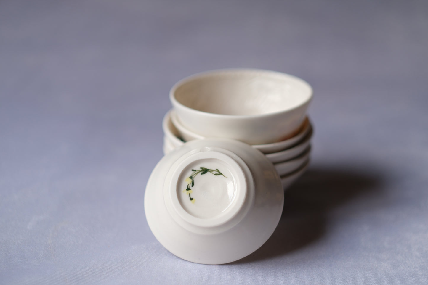 Mini Carved Zinnia Bowl