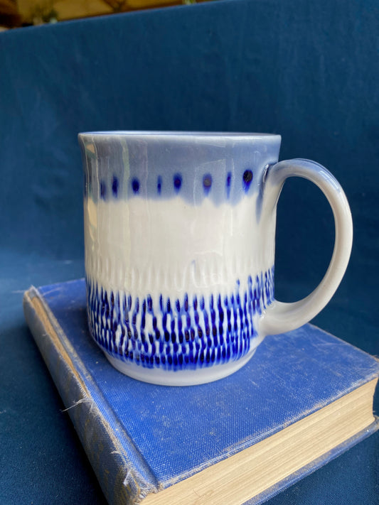 Drippy Cobalt Mug