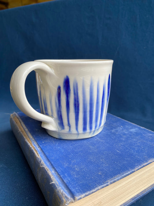 Drippy Cobalt Mug