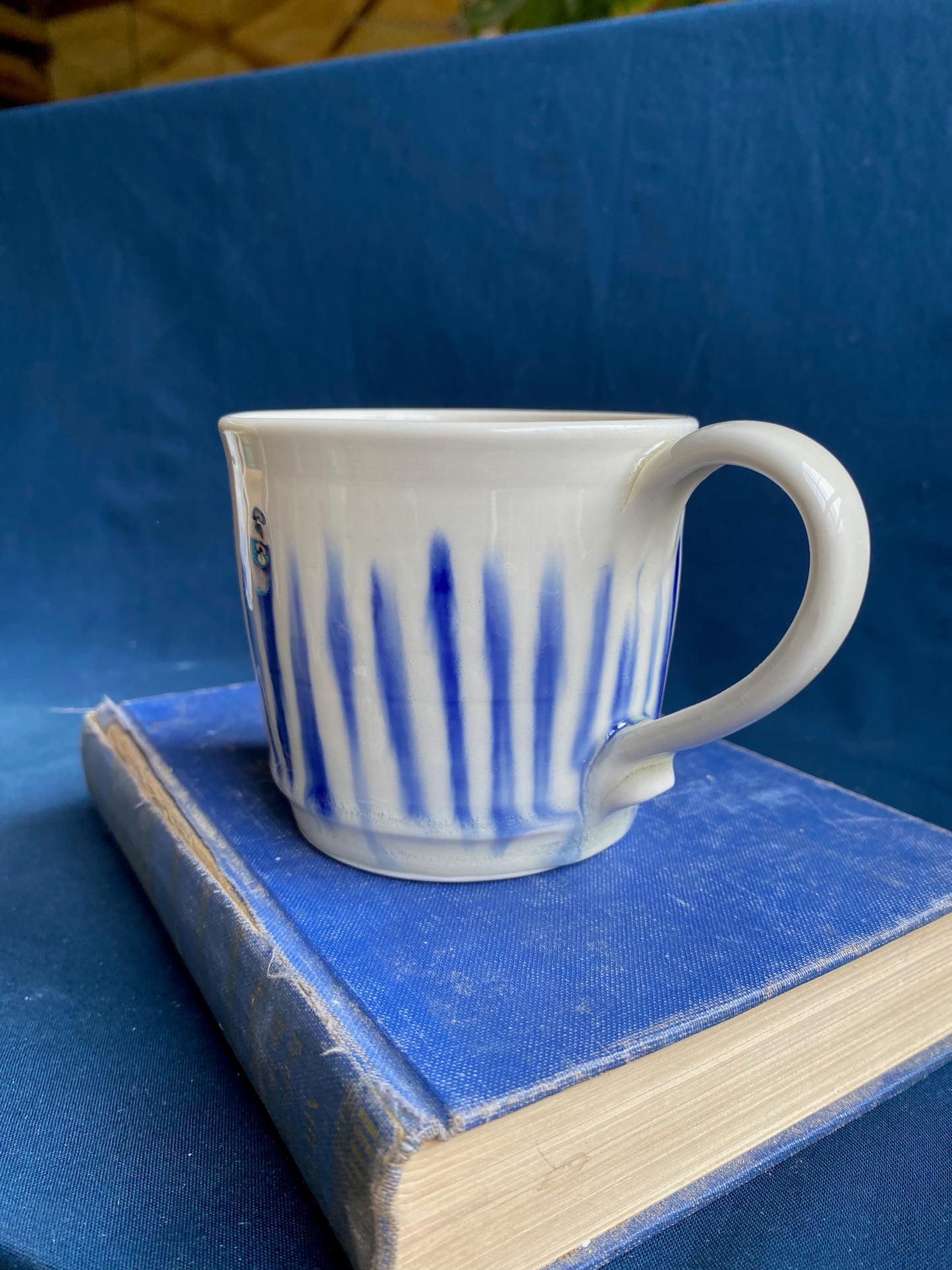 Drippy Cobalt Mug