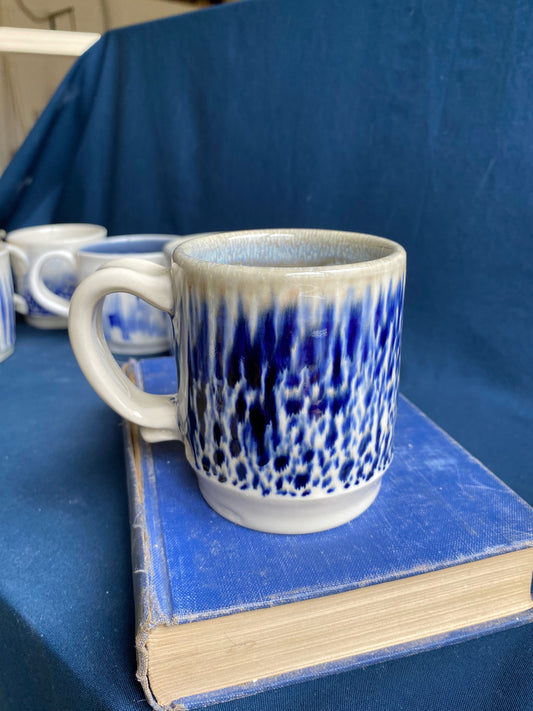 Drippy Cobalt Mug