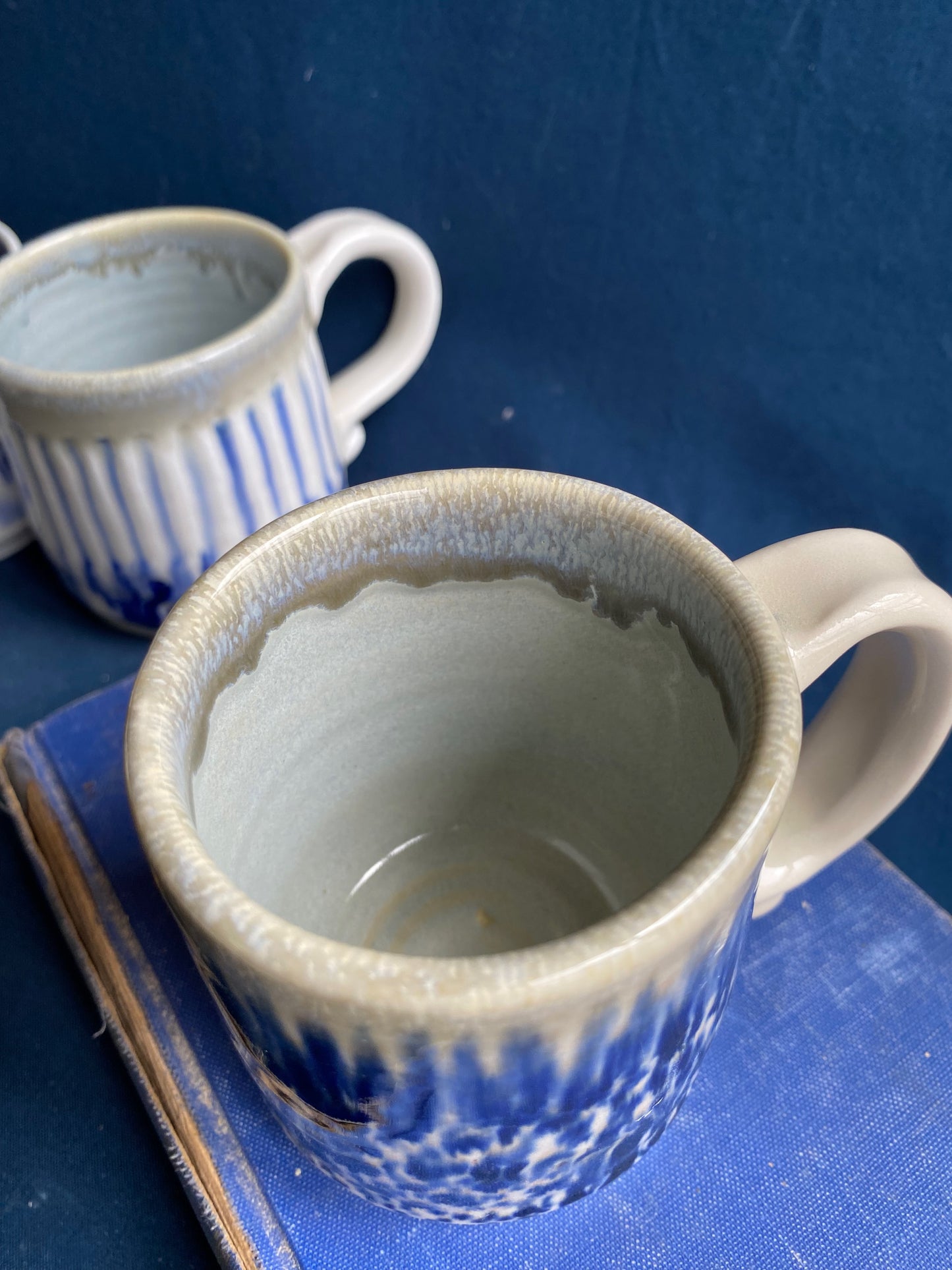 Drippy Cobalt Mug