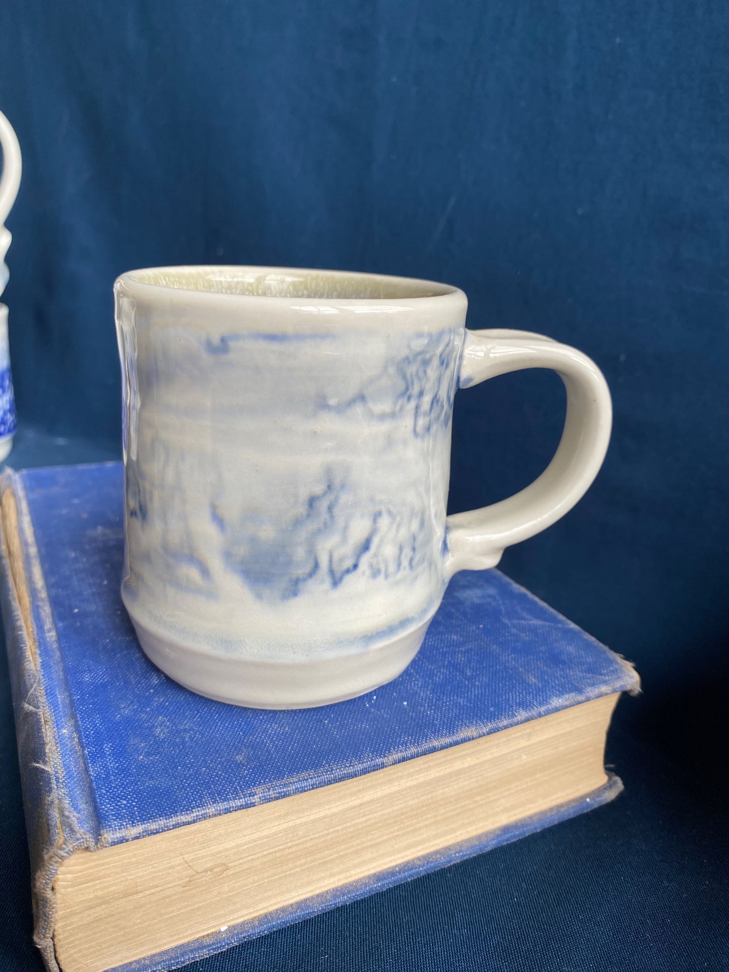 Drippy Cobalt Mug